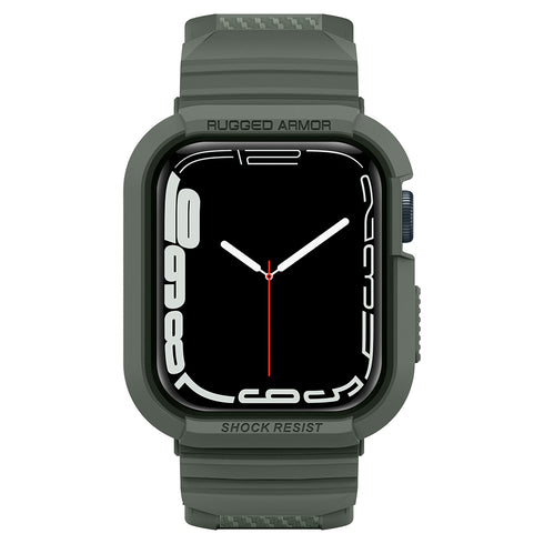 Spigen כיסוי+רצועה ל-Apple Watch Series (45mm / 44mm) – Rugged Armor Pro